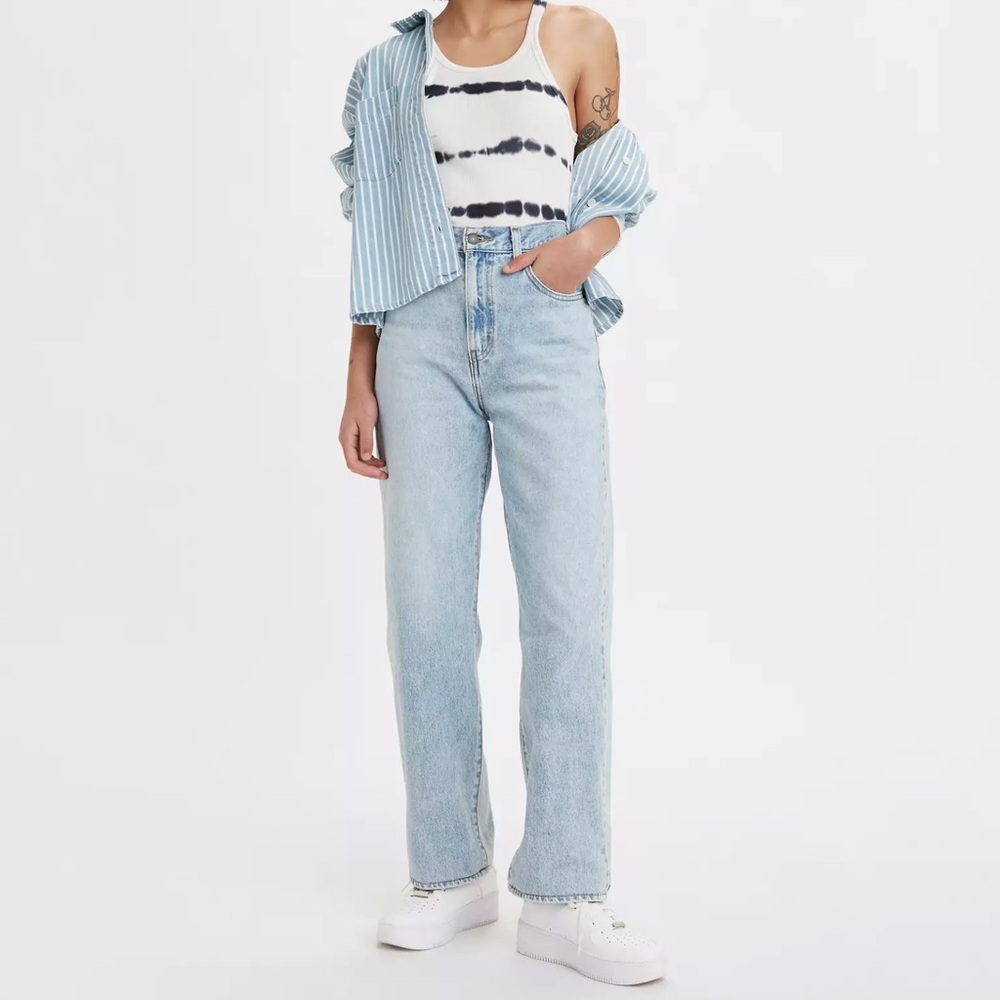 Levi’s HIGH WAISTED STRAIGHT WOMEN'S JEANS